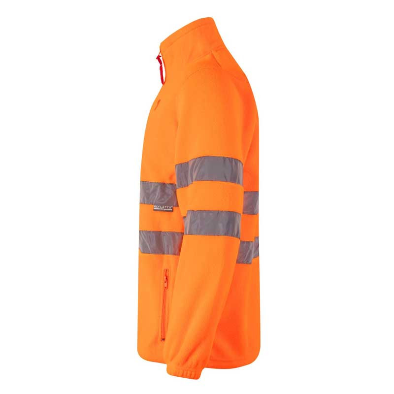 Chaqueta polar naranja alta visibilidad - Velilla