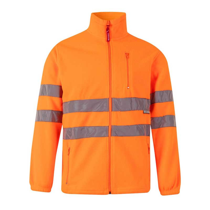 Chaqueta polar naranja alta visibilidad - Velilla