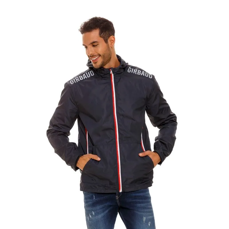 Chaqueta Rompe Vientos Para Hombre Girbaud