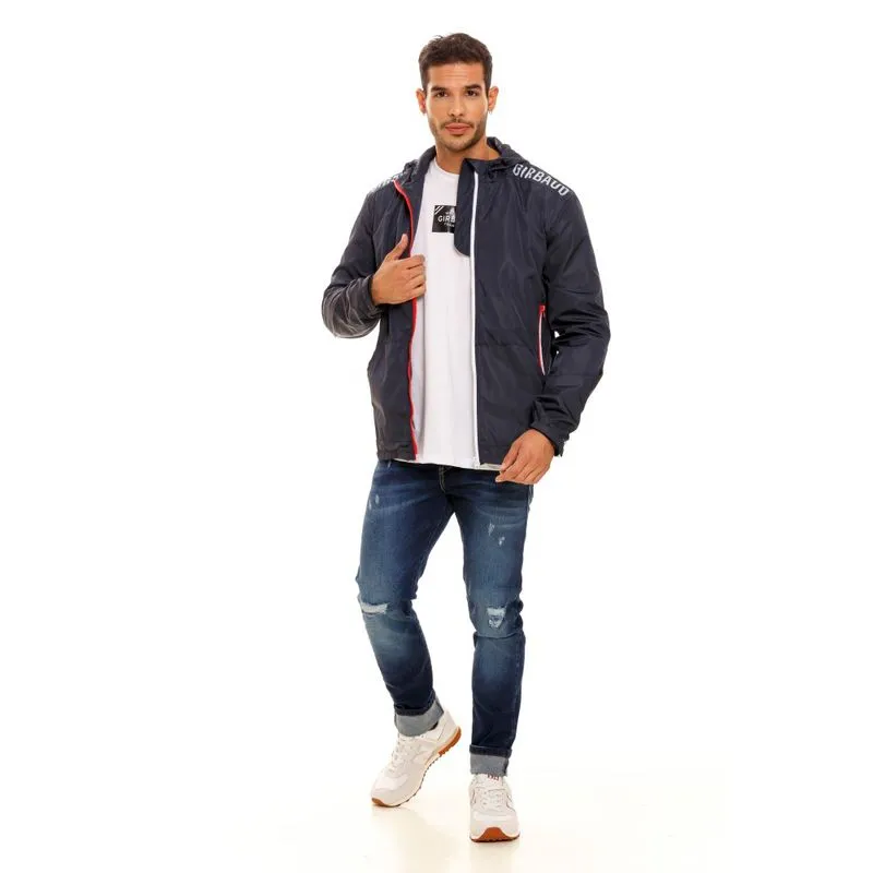 Chaqueta Rompe Vientos Para Hombre Girbaud