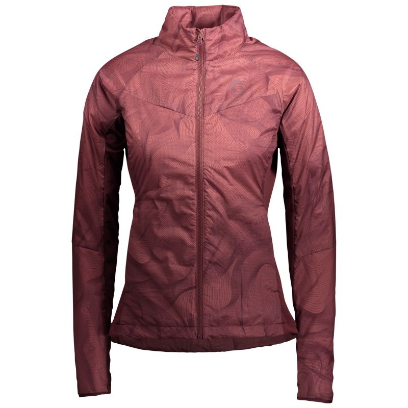 Chaqueta Scott Insuloft Light PL (rojo amaranto) Mujer