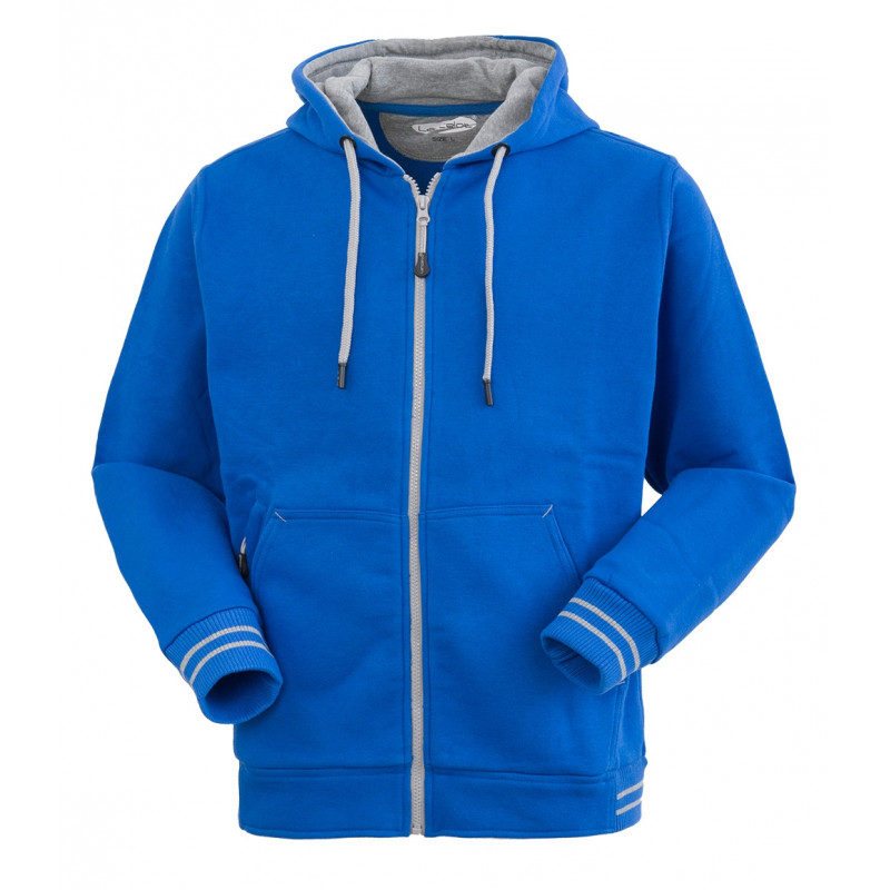 Chaqueta sudadera con cremallera azul royal Hampton - Rossini