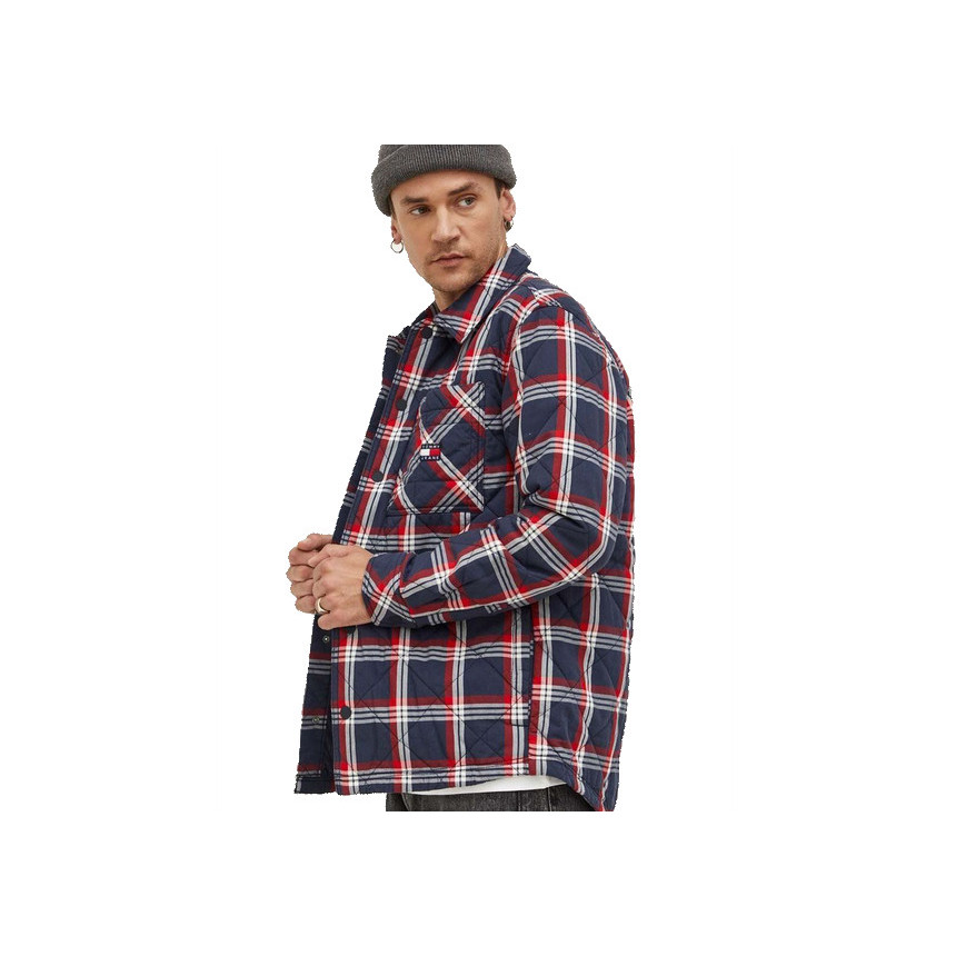 Chaqueta Tommy Hilfiger Padded Check Para Hombre