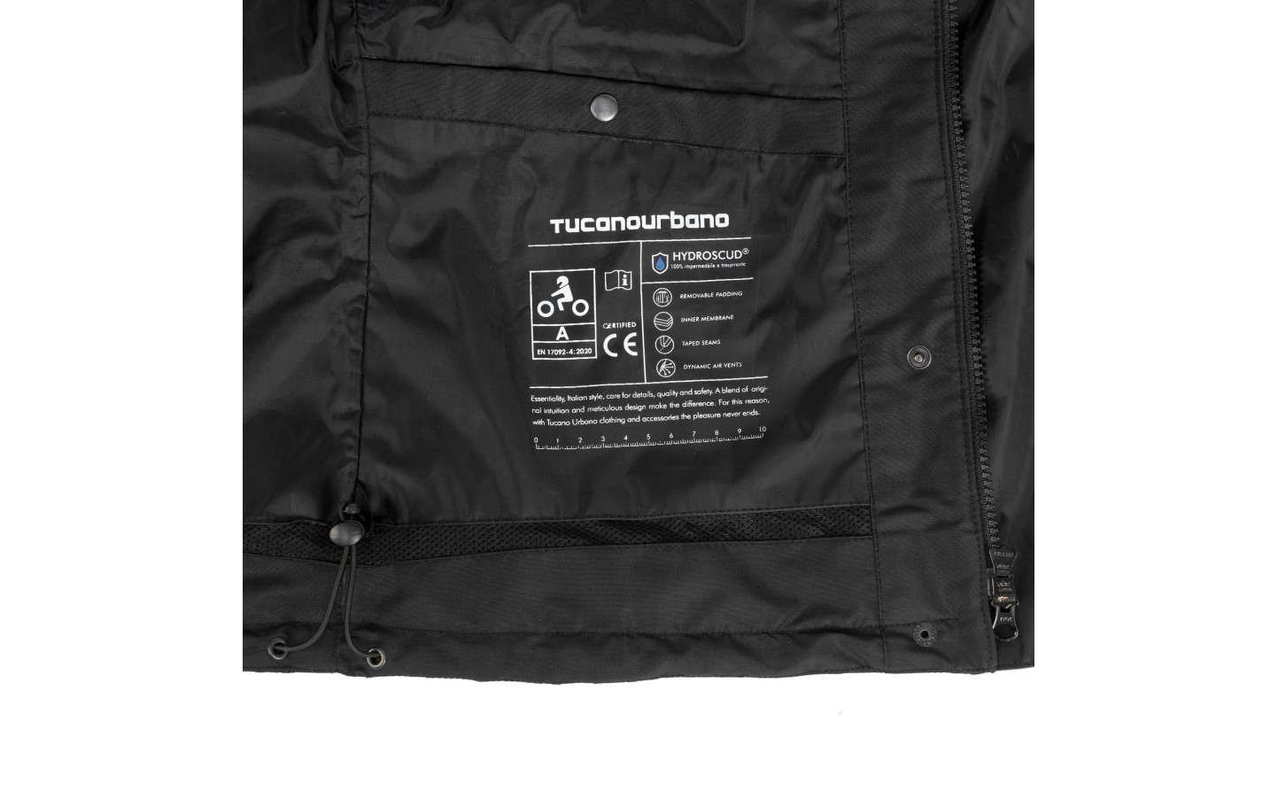 Chaqueta Tucano Urbano 4Stroke Negro |001400320|