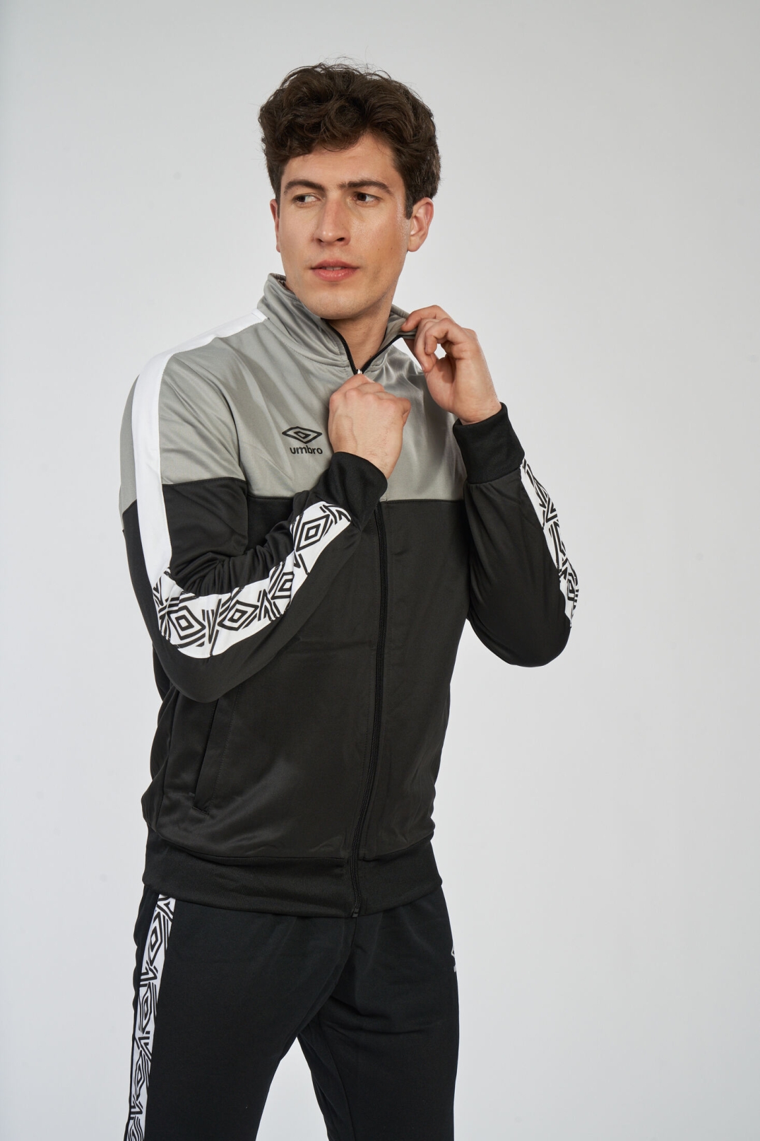 Chaqueta Umbro Nyassa Black / Grey