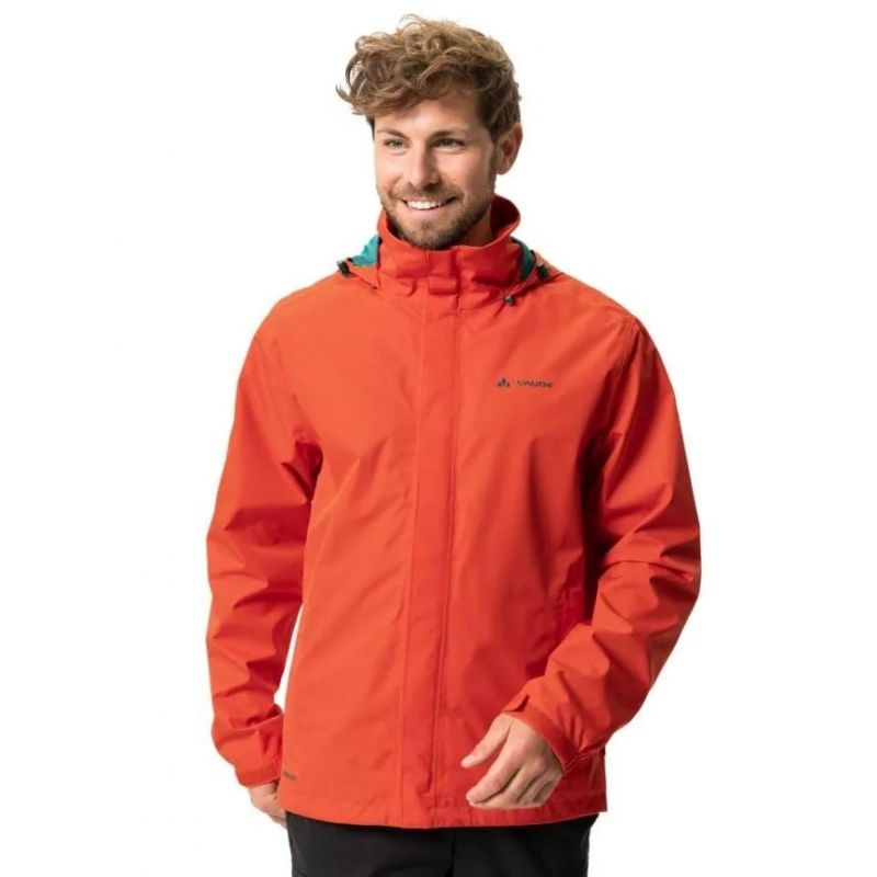 Chaqueta Vaude Escape waterproof (Burnt red) Hombre