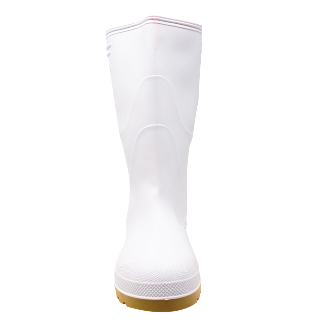 Dinosaurio pp-1015b-09.5 talla 42 par de botas de pvc antideslizantes blancas altas