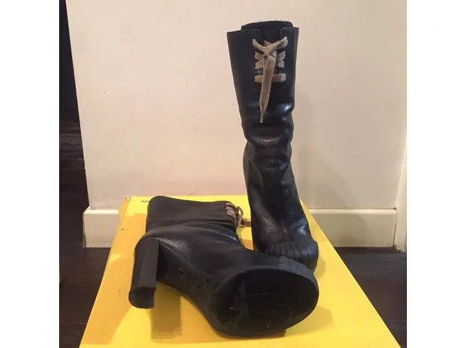 Fendi Botas Negro 