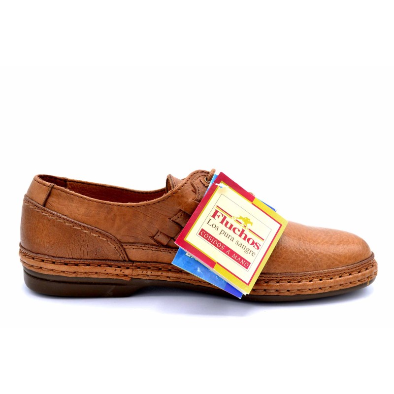 Fluchos 2540 cuero | Zapato de piel con cordones