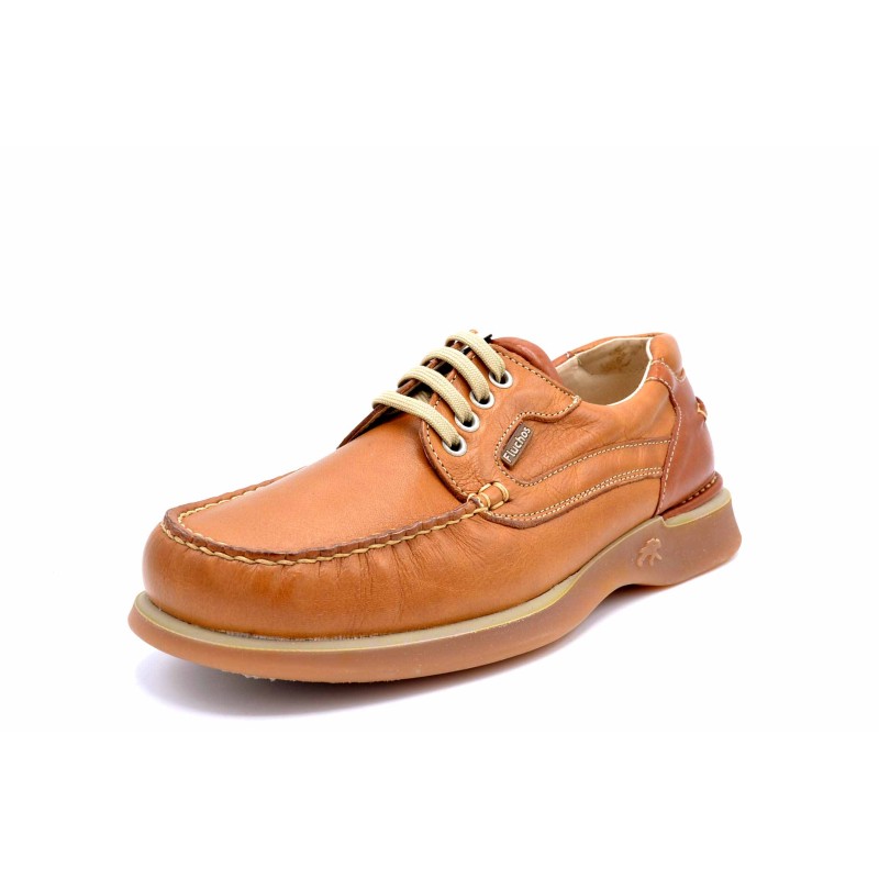 Fluchos 3491 tan cuero | Zapato de piel con cordones