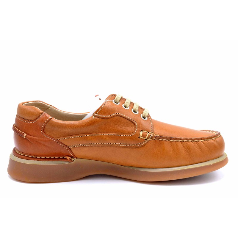 Fluchos 3491 tan cuero | Zapato de piel con cordones