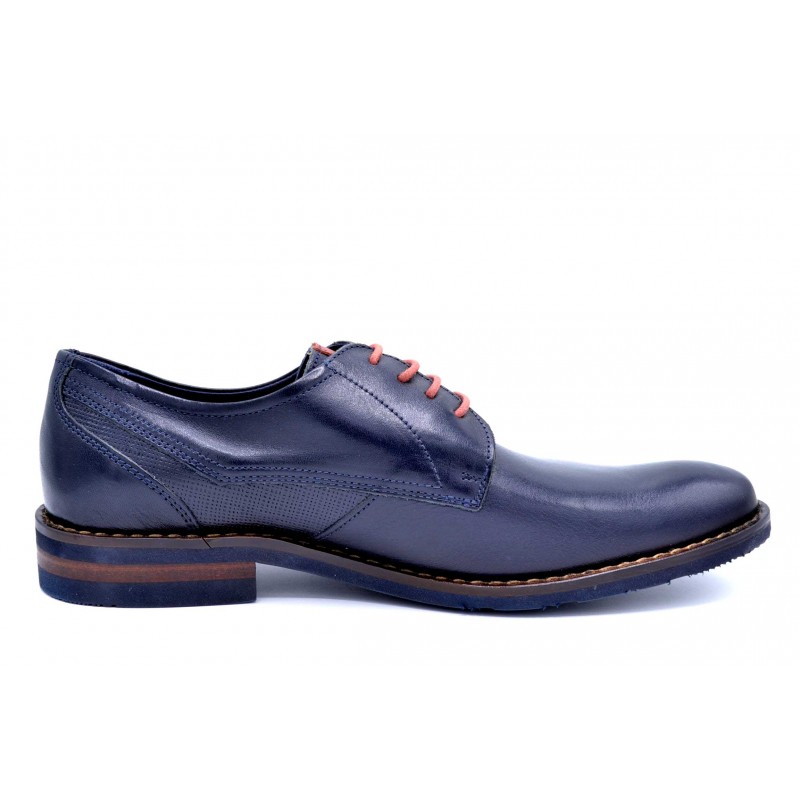 Fluchos Olimpo F0137 Azul | Zapato de vestir con cordones