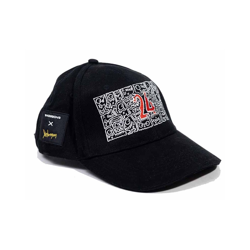 Gorra 24 Segons x Yesterman Black