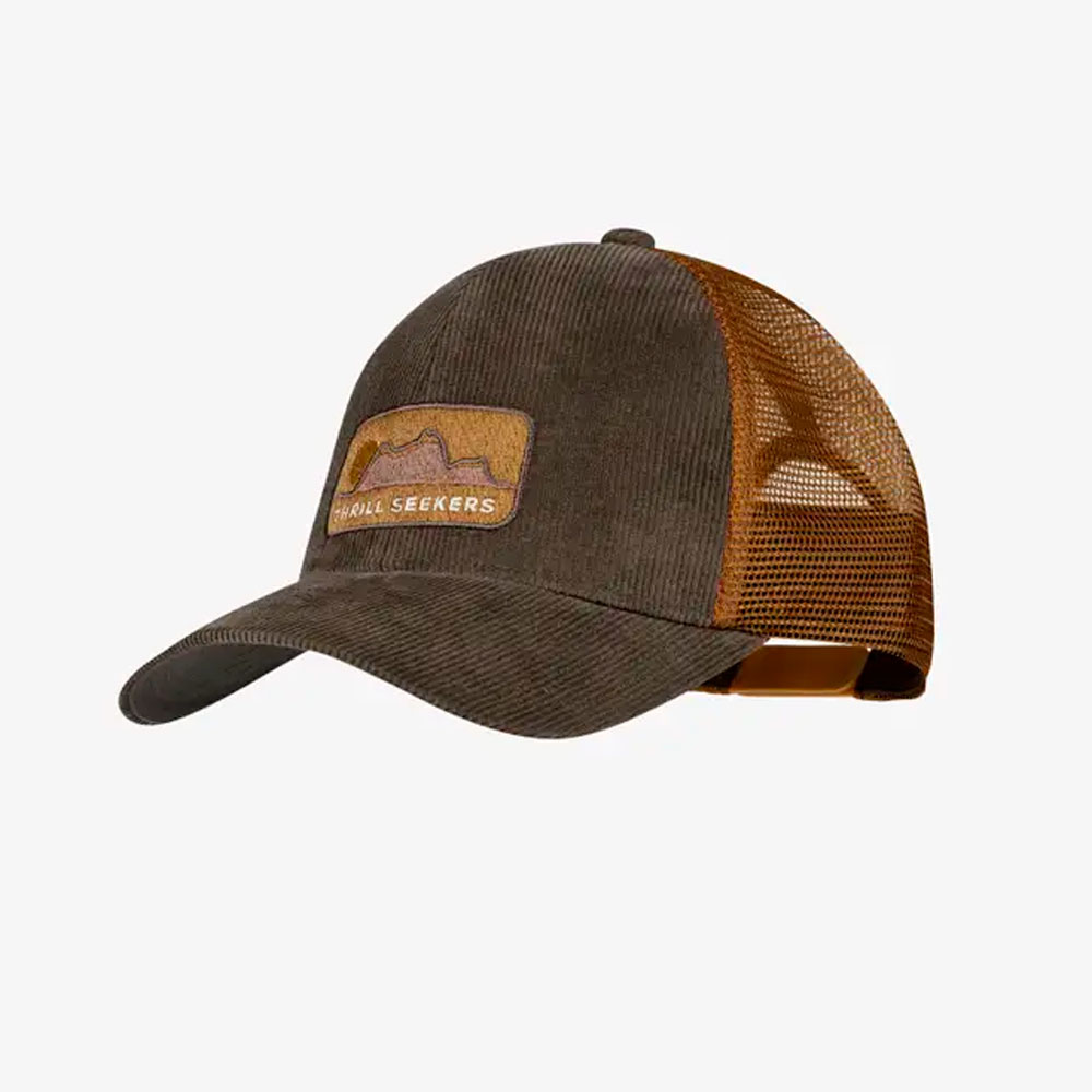 GORRA BUFF EXPLORE TRUCKER RHOES BROWN