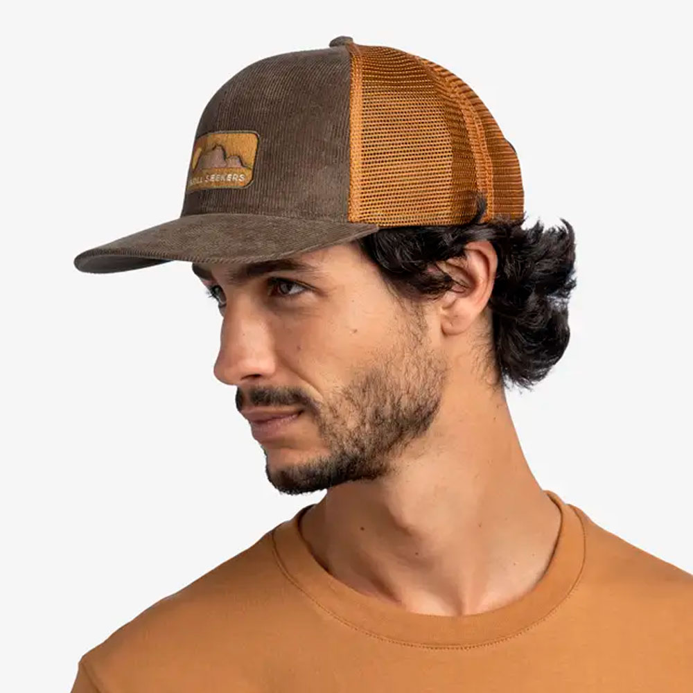 GORRA BUFF EXPLORE TRUCKER RHOES BROWN