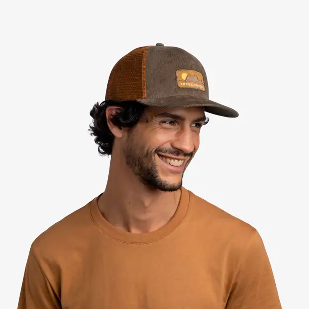 GORRA BUFF EXPLORE TRUCKER RHOES BROWN