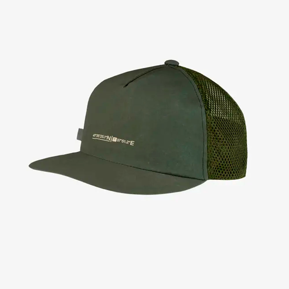 GORRA BUFF TRUCKER PACK SOLID MILITARY