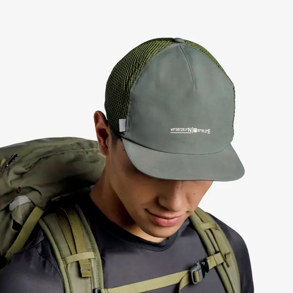 GORRA BUFF TRUCKER PACK SOLID MILITARY