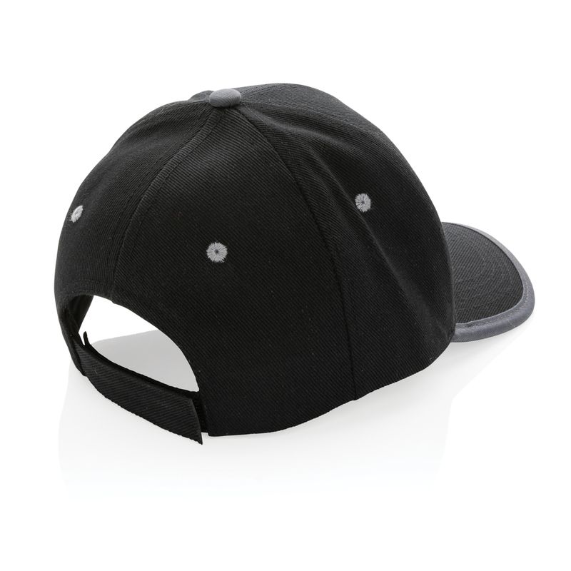 Gorra de 6 paneles de algodón cepillado 280gr Impact AWARE ™