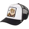 Gorra GOORIN BROS INFANTIL animales BUTCH TRUCKER rejilla/ajustable King León Blanca y negra