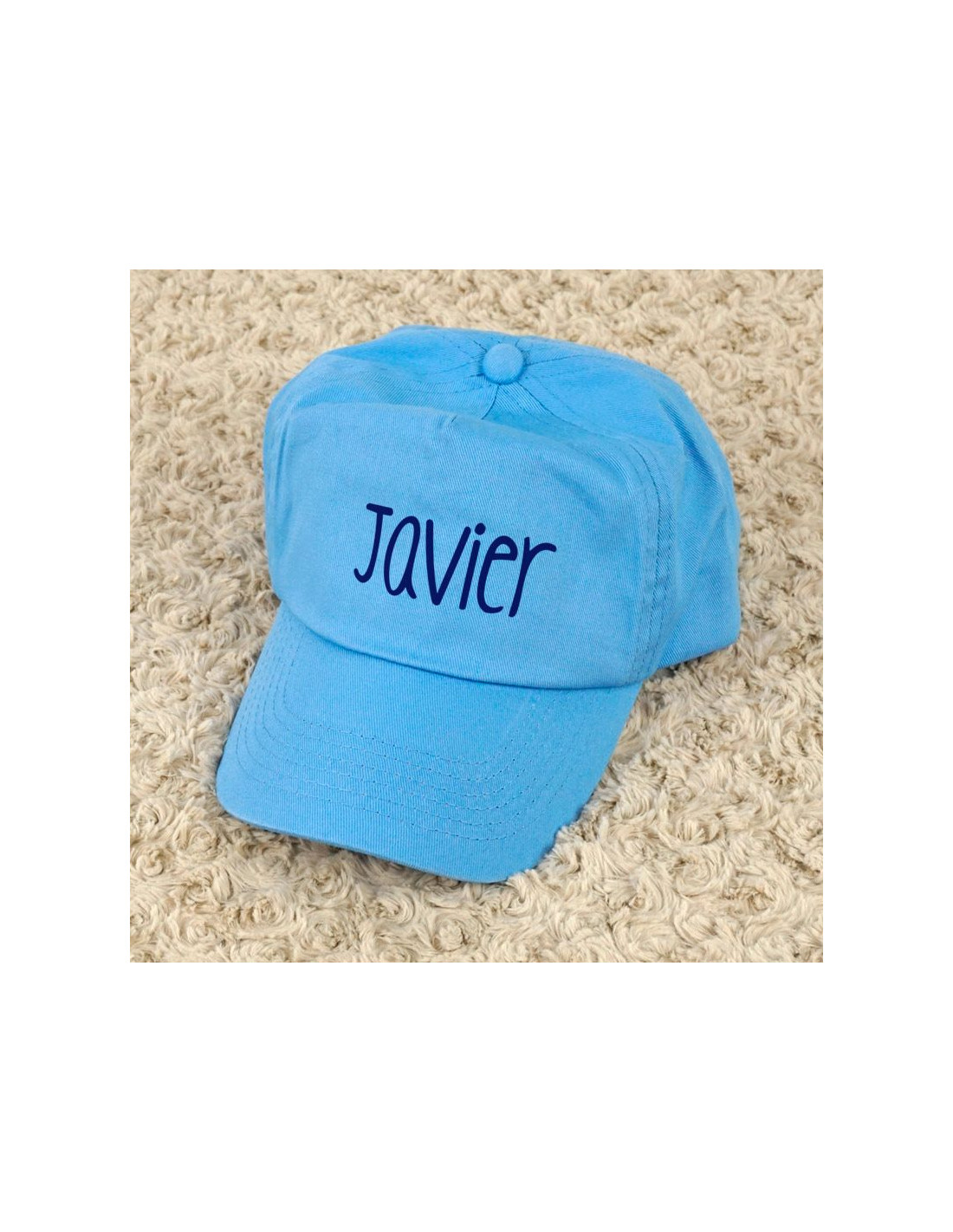 Gorra Junior Personalizada Azul de Mi Pipo