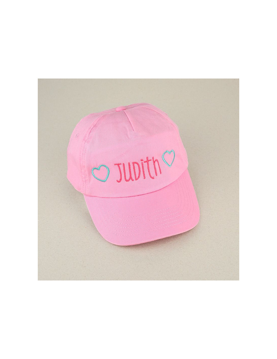 Gorra Junior Personalizada Rosa de Mi Pipo