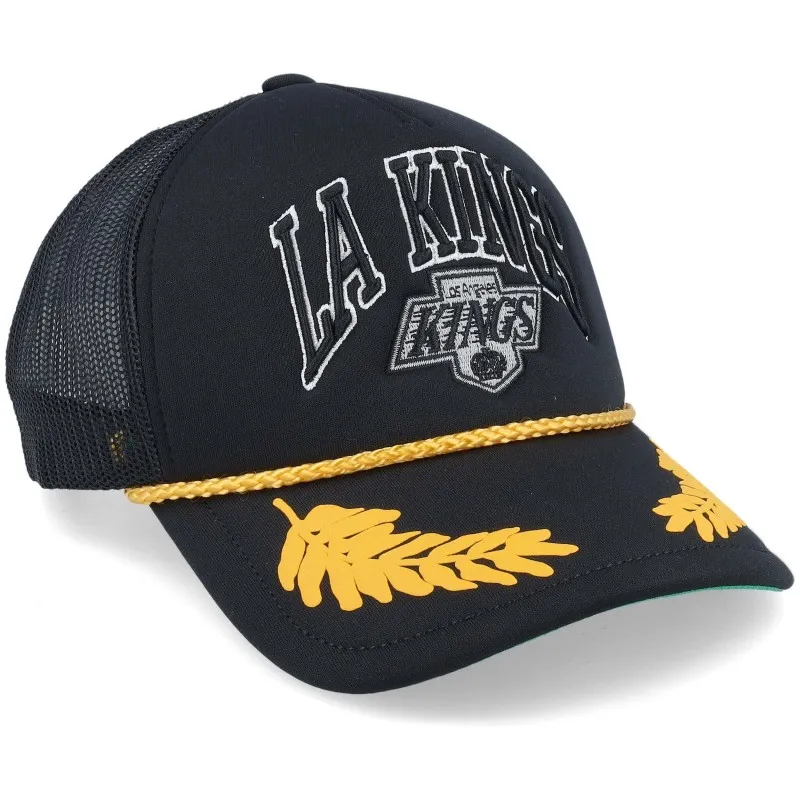 Gorra Mitchell & Ness Nba Gold Leaf Trucker Vintg Los Angeles Kings