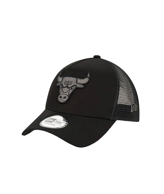 Gorra New Era Chicago Bulls Logo 940 Black