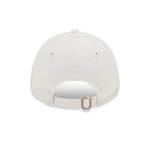 Gorra New Era LA Dodgers Metallic Logo 9FORTY Blanco Mujer