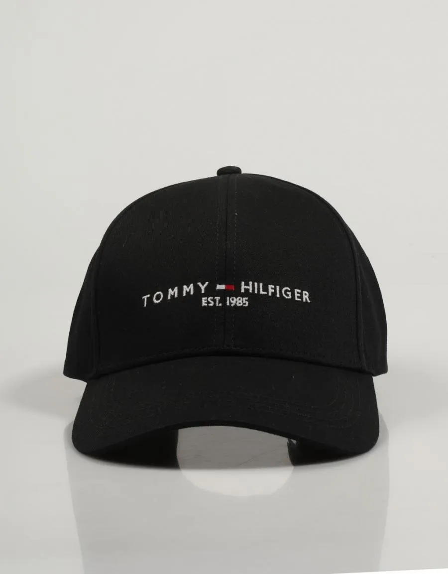  gorra TOMMY HILFIGER Th Established Cap en Negro 83077