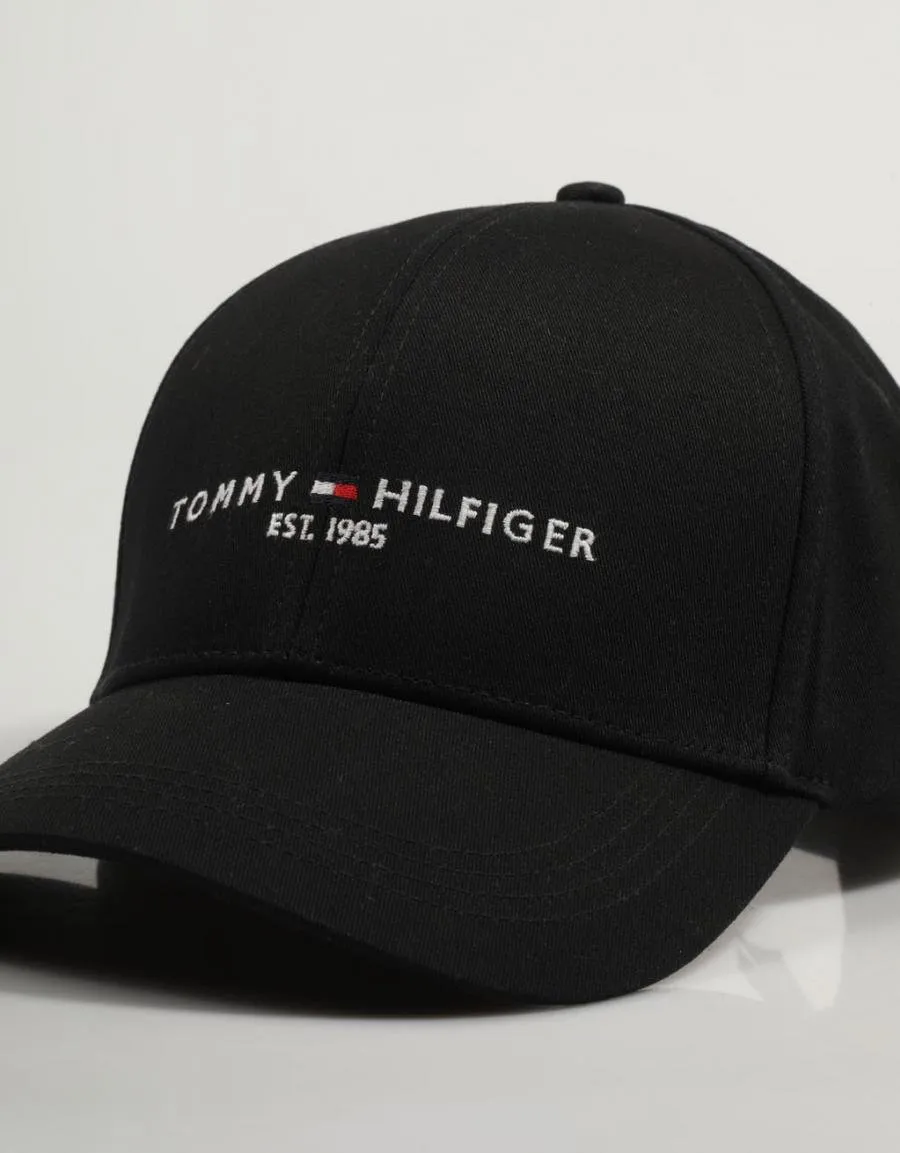  gorra TOMMY HILFIGER Th Established Cap en Negro 83077