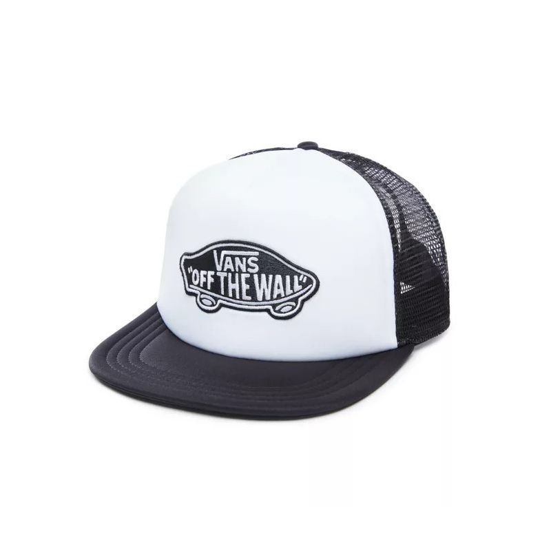 Gorra Vans Mn Classic Patch Trucker (blanco/negro)