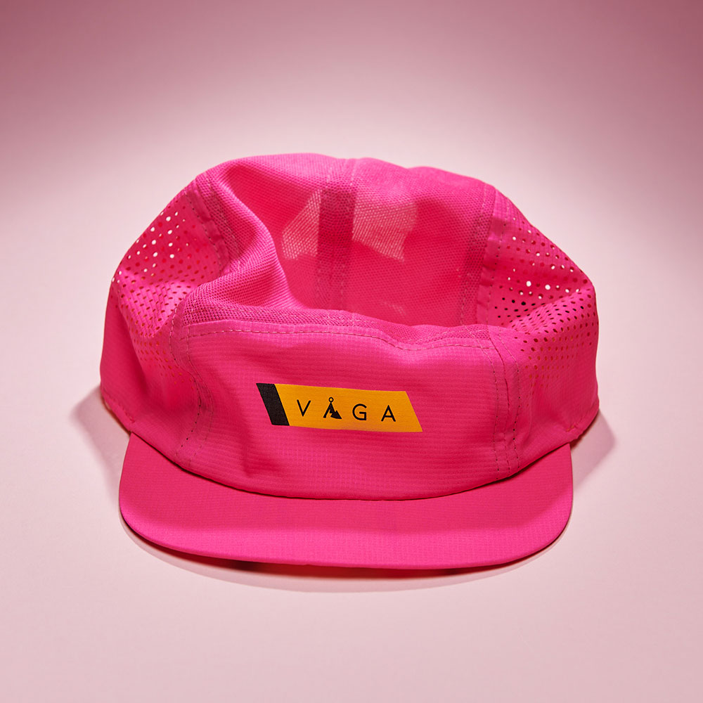 GORRA VÅGA FEATHER RACING CUP BRIGHT PINK / SUNBEAM ORANGE