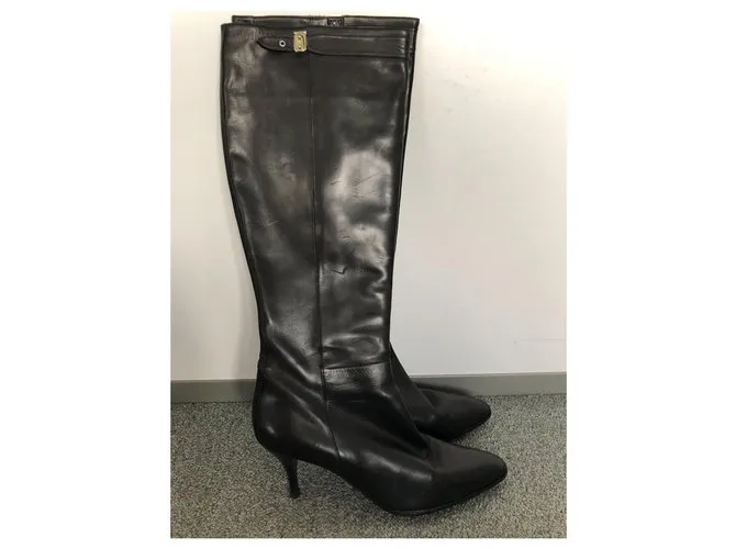 Hermès Botas Negro 