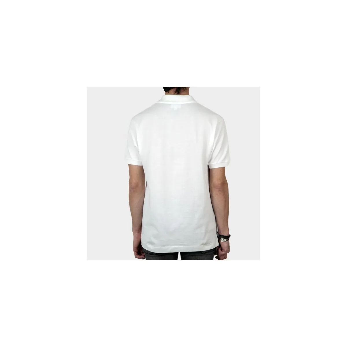LACOSTE  POLO BLANCO