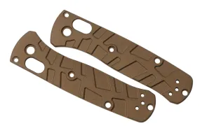 Lex Custom Benchmade Mini Bugout Scales MBUTH148 Turtle Burnt Bronze Titanium, cachas