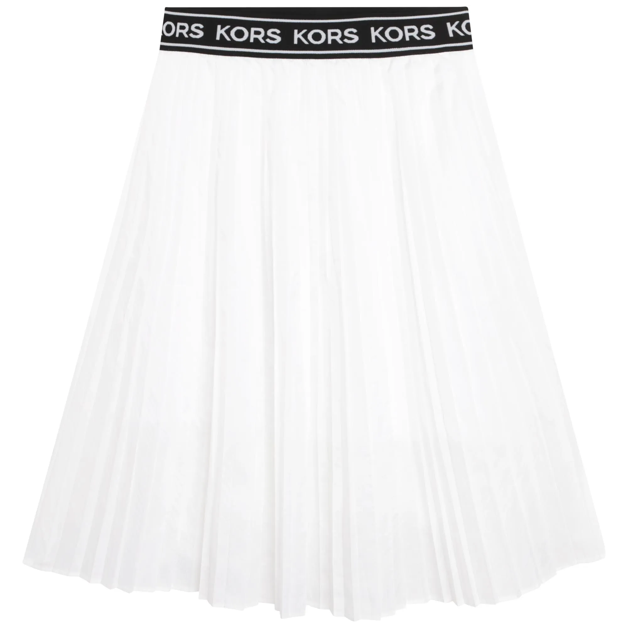MICHAEL KORS Falda midi plisada bicolor