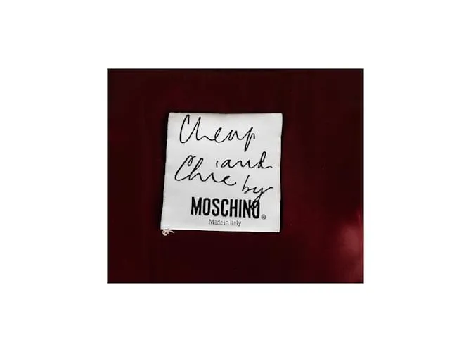 Moschino Cheap & Chic Chaqueta a Cuadros con Botones de Corazón Multicolor 