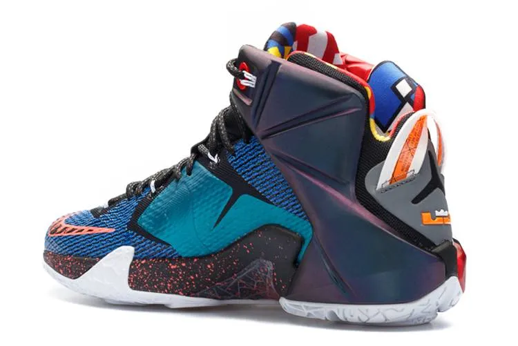 N370O Nike tenis LeBron 12 SE What The