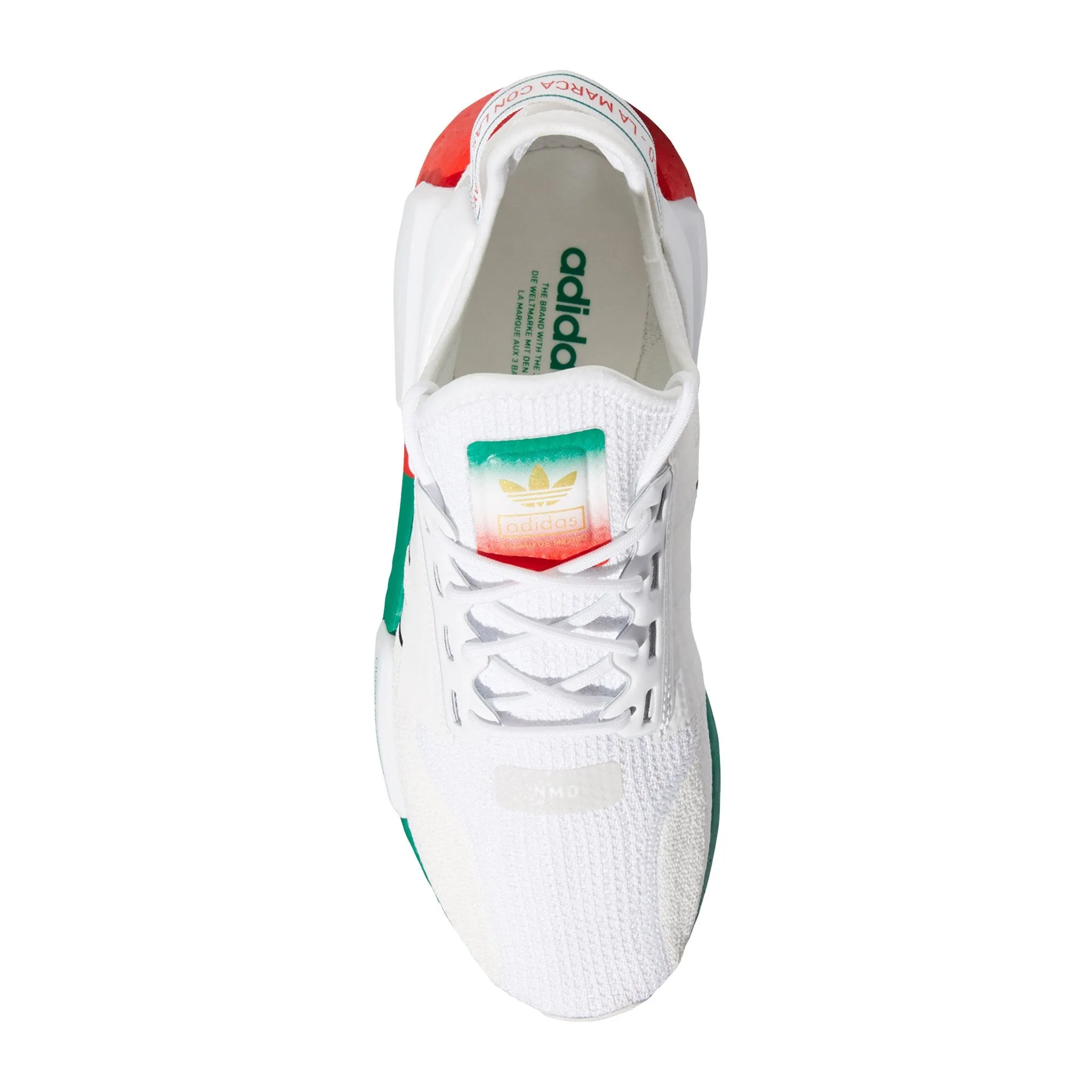 N372O Tenis adidas NMD_R1 V2 Mexico City blanco verde rojo