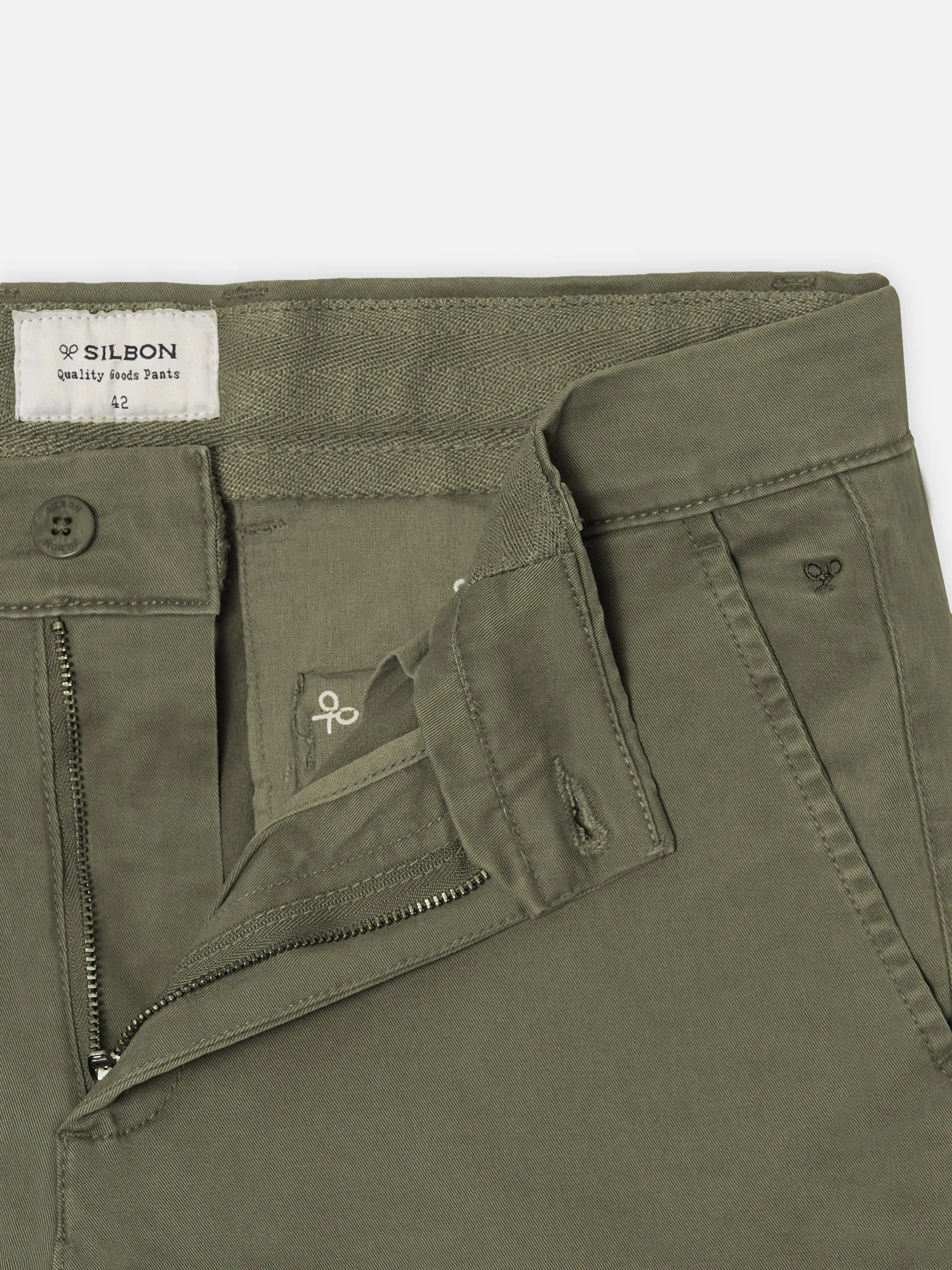 Pantalon sport cargo verde