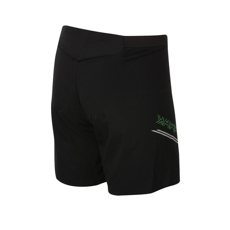 Pantalones cortos de running para hombre Karpos Lavaredo (Negro/Verde Fluo)