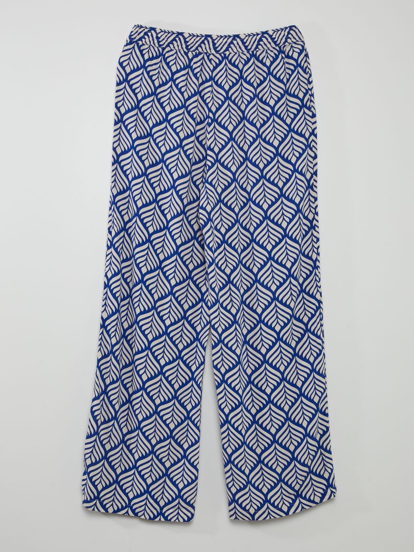 Pantalón ancho 'JDY' - AZUL