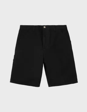 Pantalón Carhartt WIP Single Knee Short Black