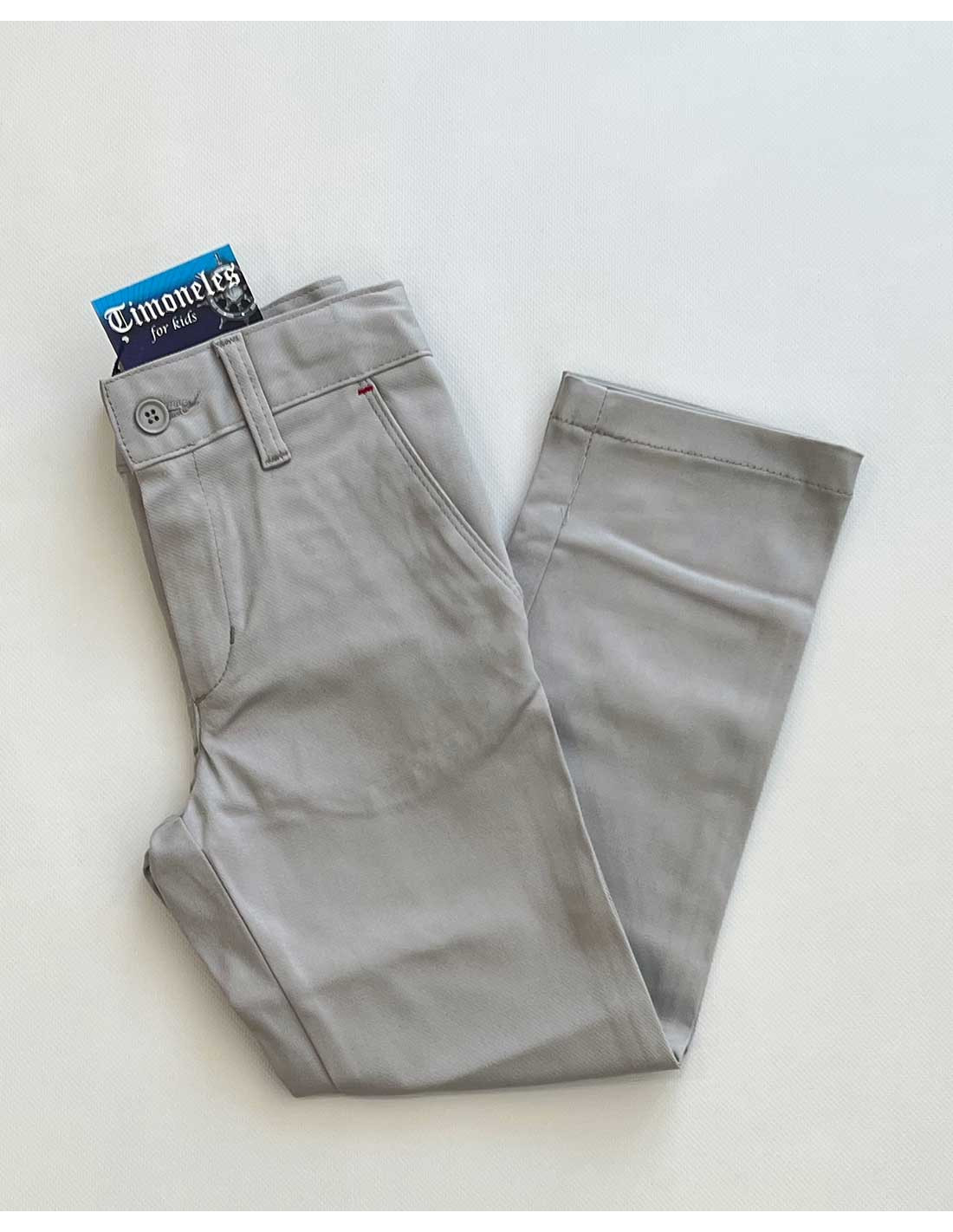 Pantalón Chino Niño Gris de Timoneles