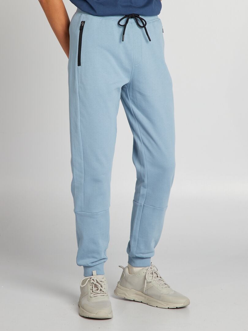 Pantalón de jogging con detalles a contraste - AZUL