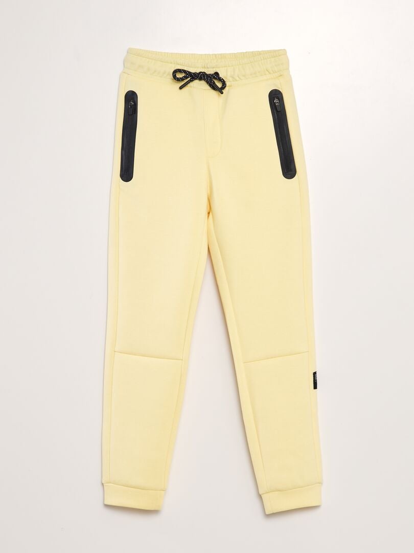 Pantalón de jogging de deporte de neopreno - AMARILLO