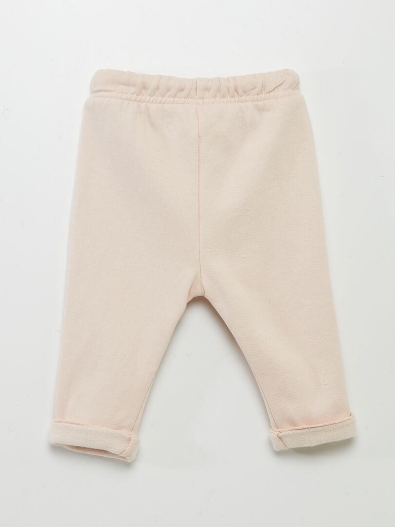 Pantalón deportivo corte sarouel - ROSA