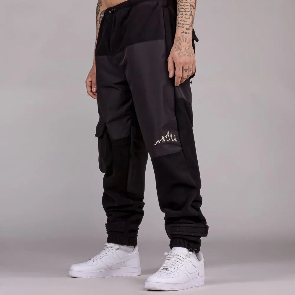 Pantalón Grimey SNOW FOX Polar Fleece - Black | Winter l 22