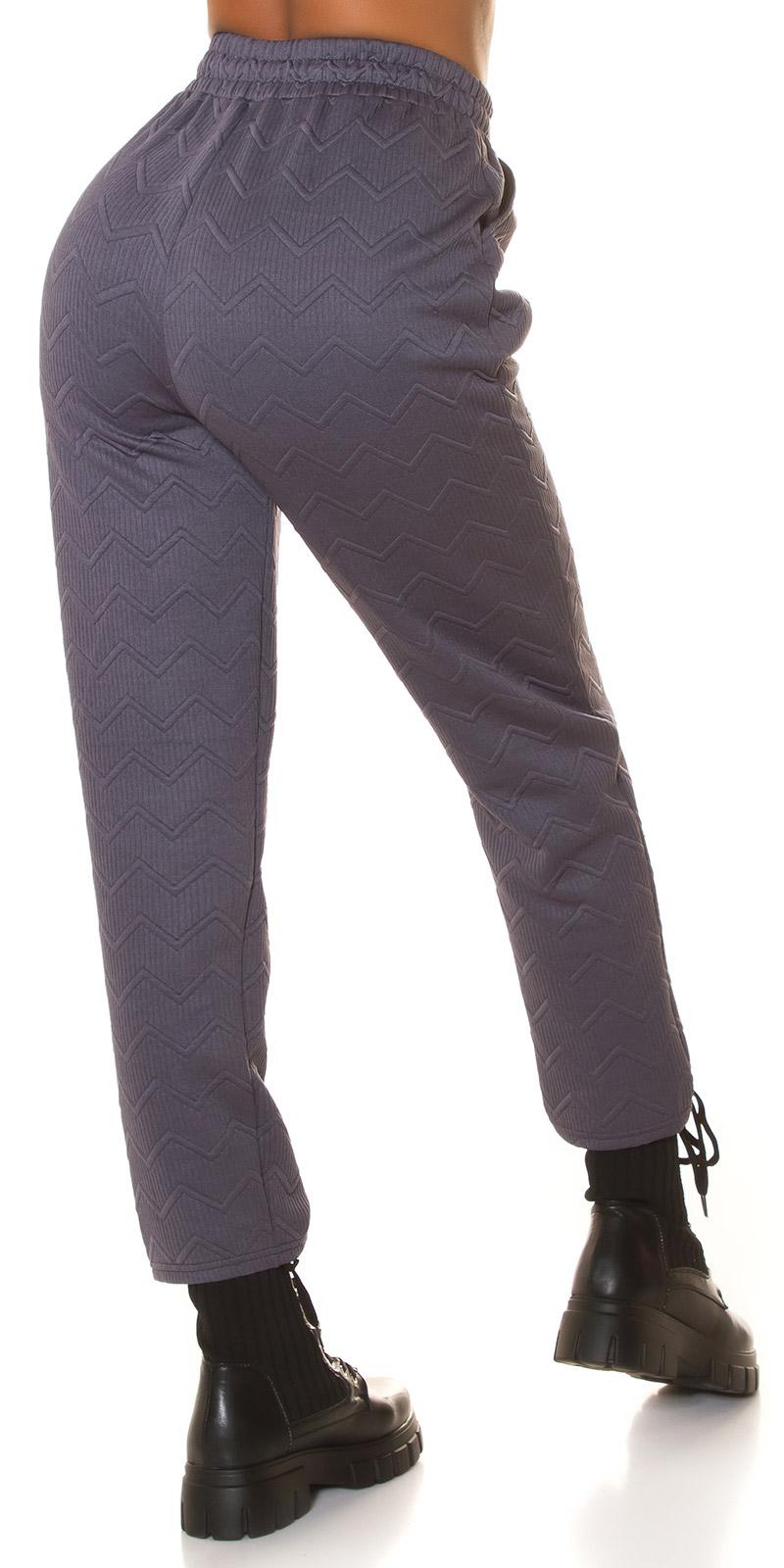 Pantalón Joggers de moda antracita